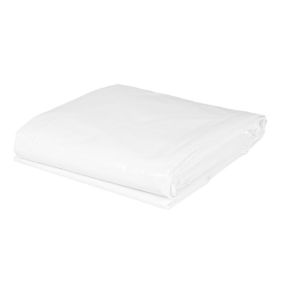 Afdekzeil HDPE wit