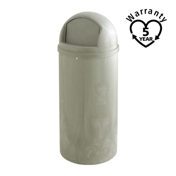 Rubbermaid Container met Pushdeksel 94,6 L - Kleur naar Keuze - warranty