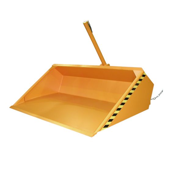 Schepbak voor Heftruck Hydraulisch Bauer Oranje 1200 Liter