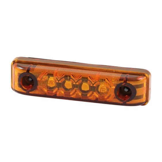 LED Zijmarkeringslicht Aspöck 24V 0,15 m Kabel