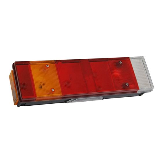 Achterlicht DAF Links + zijmarkering/kentekenverlichting