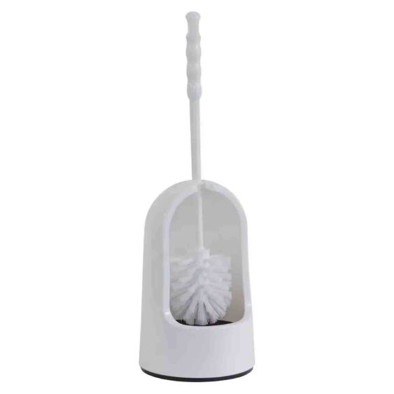 Toiletborstel met Ronde Houder Betra Wit 1