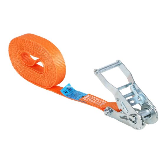 Eindloze Spanband 25 mm 1,5 ton 9M Oranje