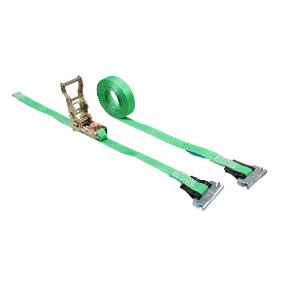 Spanband 25 mm 1,5 ton 3M Groen met Sleufgatfitting