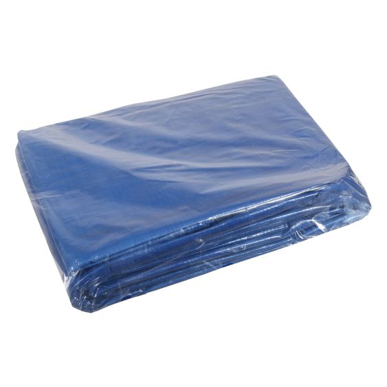 Afdekzeil Blauw PE 10x12 meter ECO 100 gr/m²