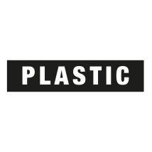 Containersticker Plastic 390x90 mm